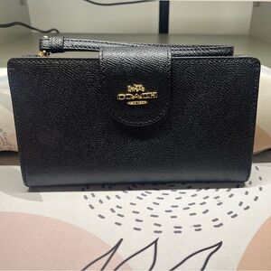 Coach Wristlet Wallet & Phone Holder